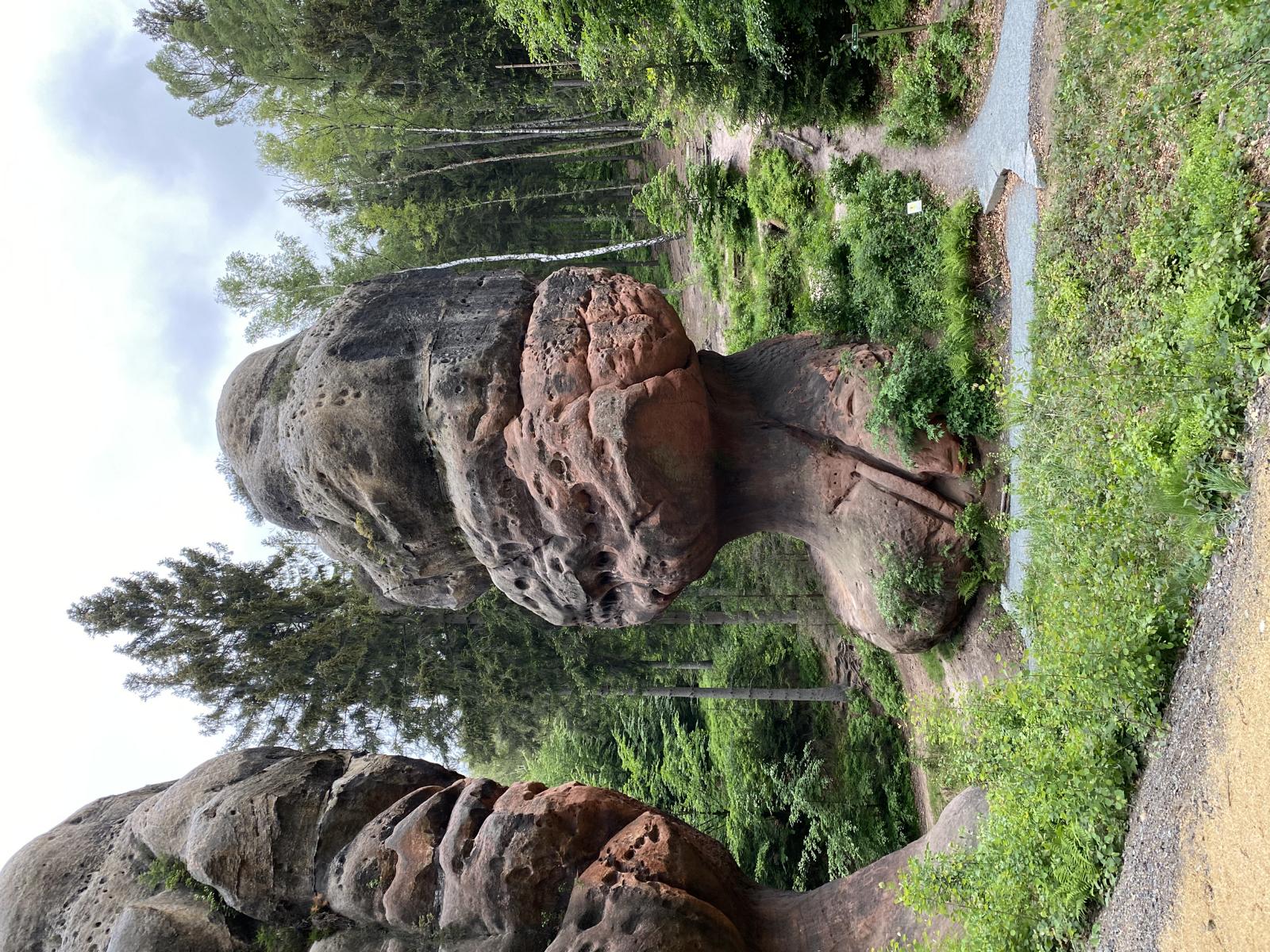 Die Kelchstein-Felsen